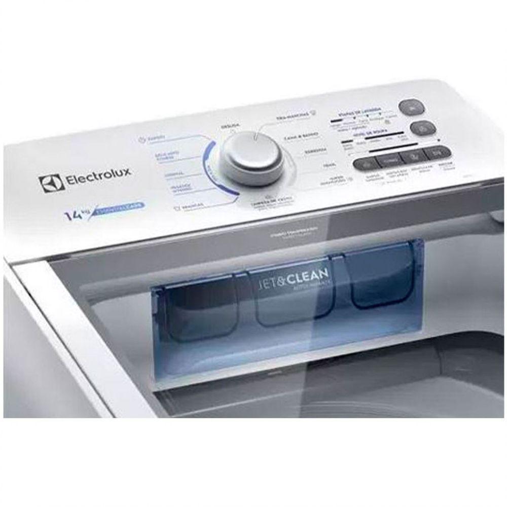 Miniatura Lavadora De Roupas Led14 14kg Cesto Inox Electrolux Branco 220v 220V
