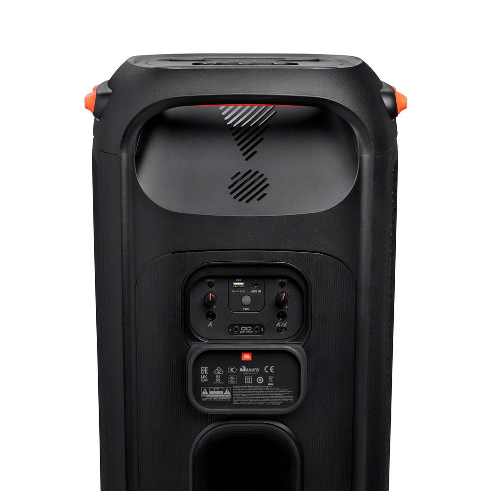 Miniatura Caixa de som JBL, Partybox 710, Portátil, Bluetooth, Preto