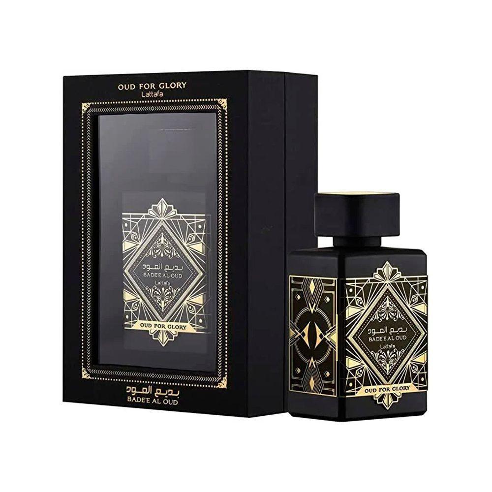 Miniatura Perfume Bade’e Al Oud For Glory Lattafa Eau De Parfum Unissex 100ml