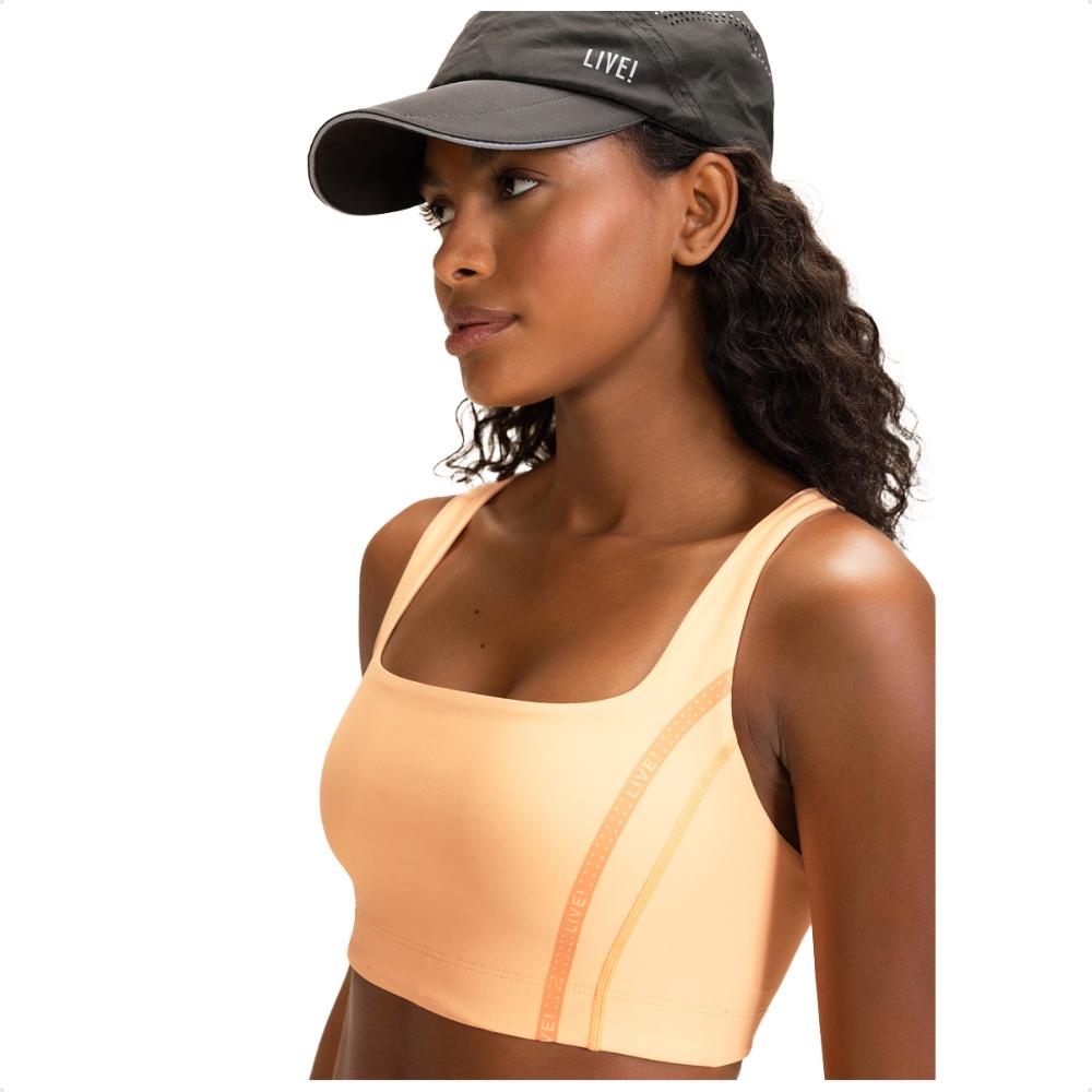Miniatura Top Live Dynamic Mat Feminino Laranja - G