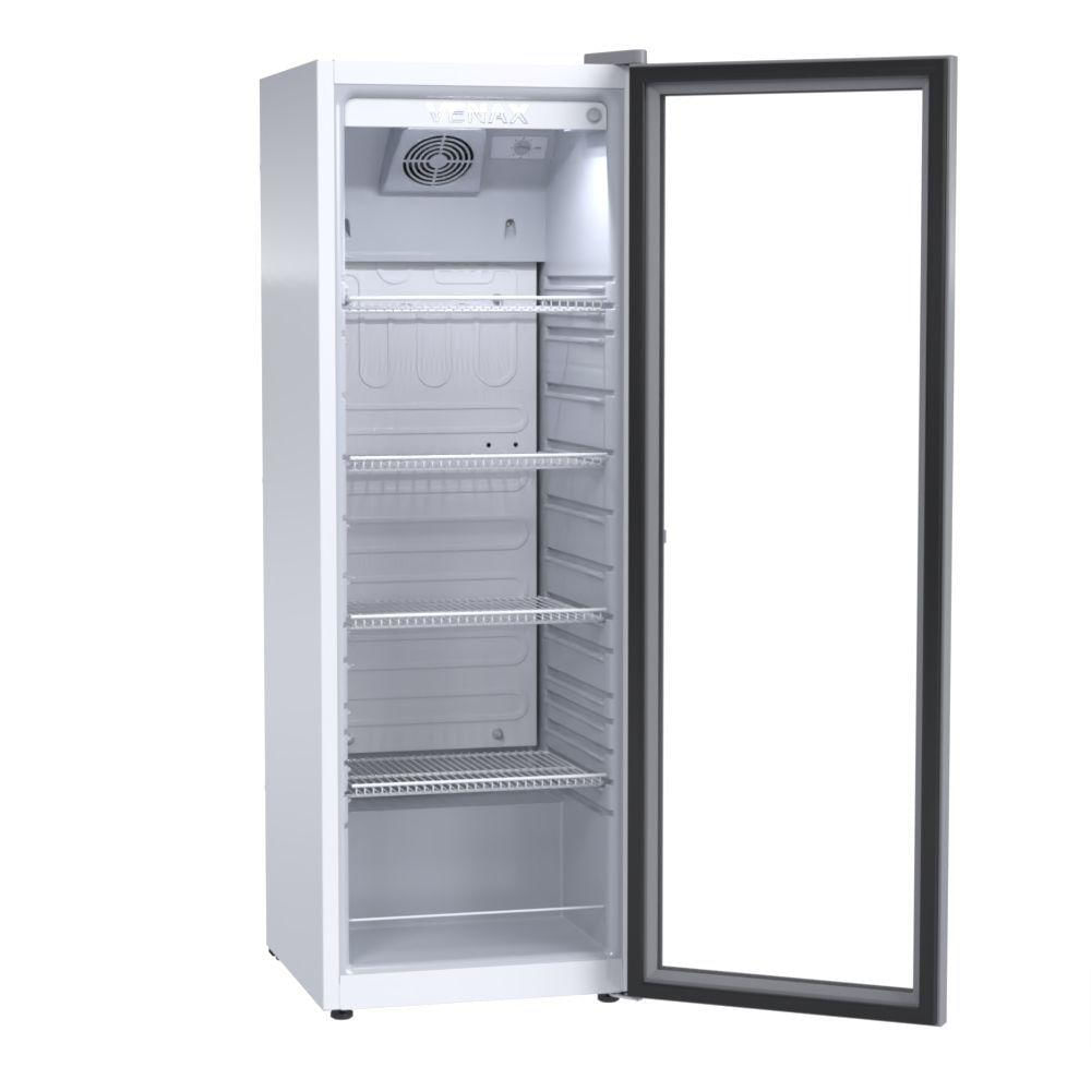 Miniatura Refrigerador Expositor Vertical Venax VV 200 Para Bebidas 209 Litros Branco 220V