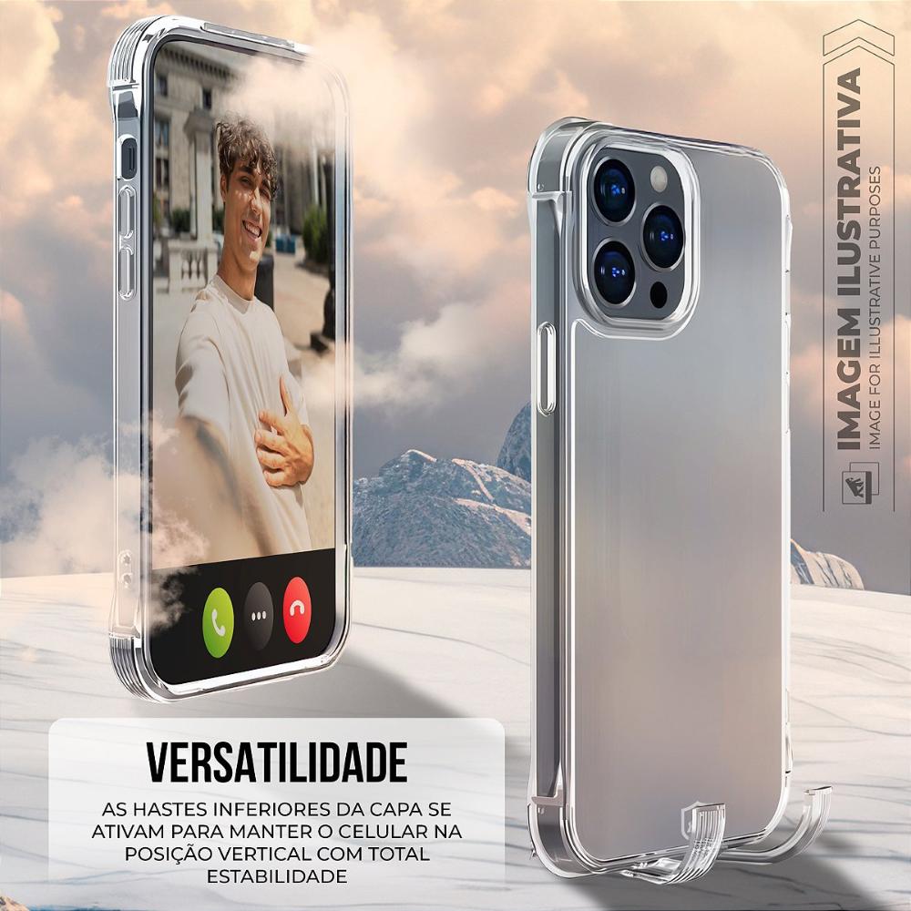 Miniatura Capa case capinha para iPhone 17 Pro Max - Lybrid - Transparente - Gshield