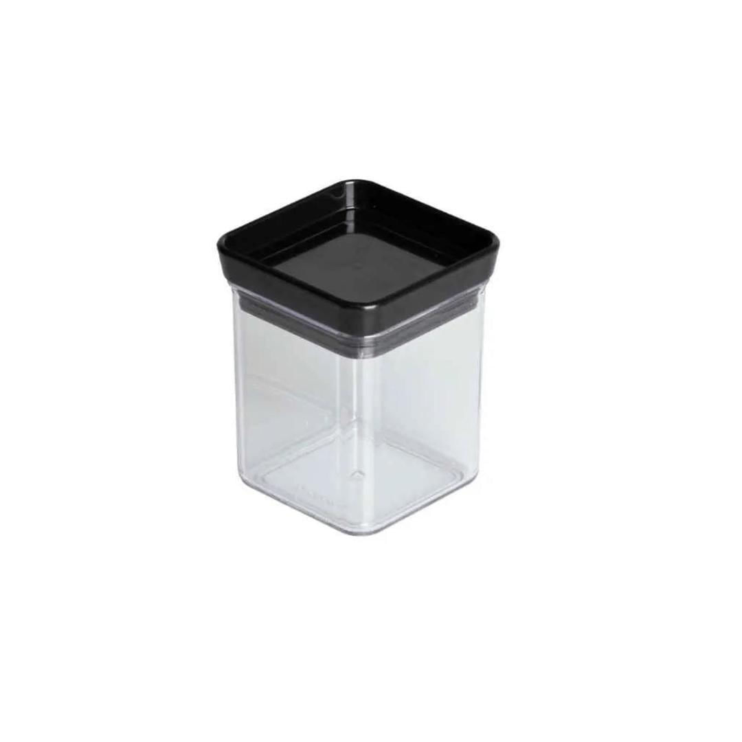 Miniatura Kit 13 Porta Temperos Lumini Black Decorativo Organizador