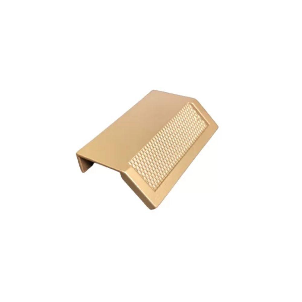 Miniatura Kit 3 Puxador Citizen 45 Graus P Dourado Matte Fosco Zen