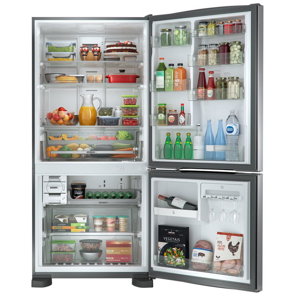 Geladeira Frost Free Inverse 2 Portas 588 Litros BRE85AK Brastemp Inox - 110V