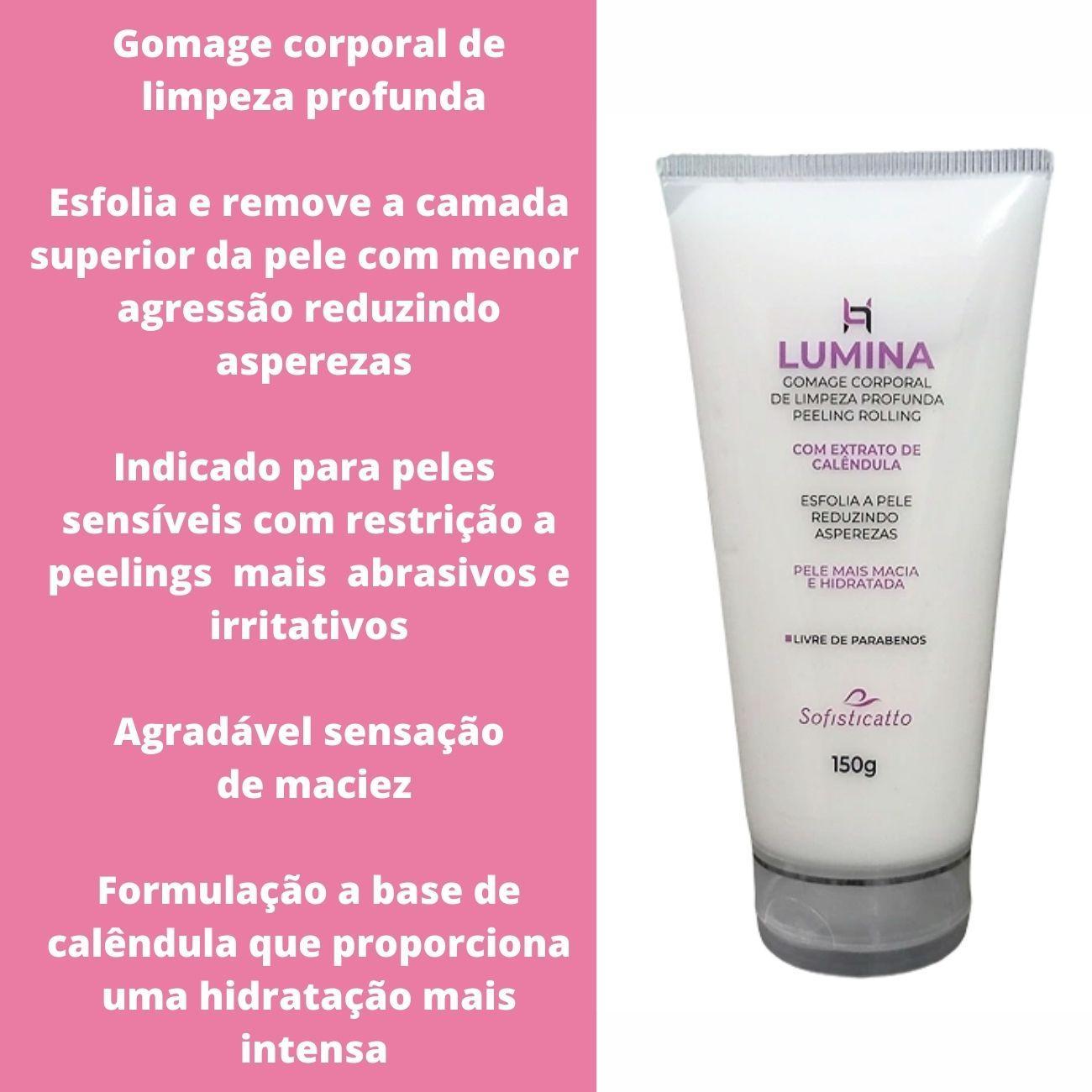 Miniatura Gomage Corporal Limpeza Profunda - Peeling Rooling Lumina
