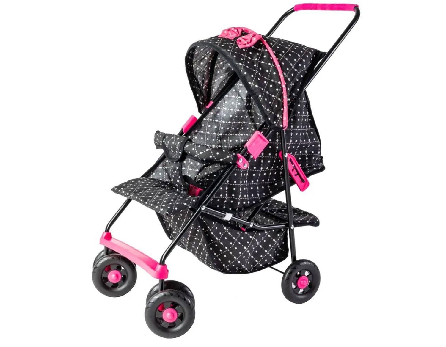 Miniatura Carrinho De Luxo Para Bebe Reborn Menina Boneca