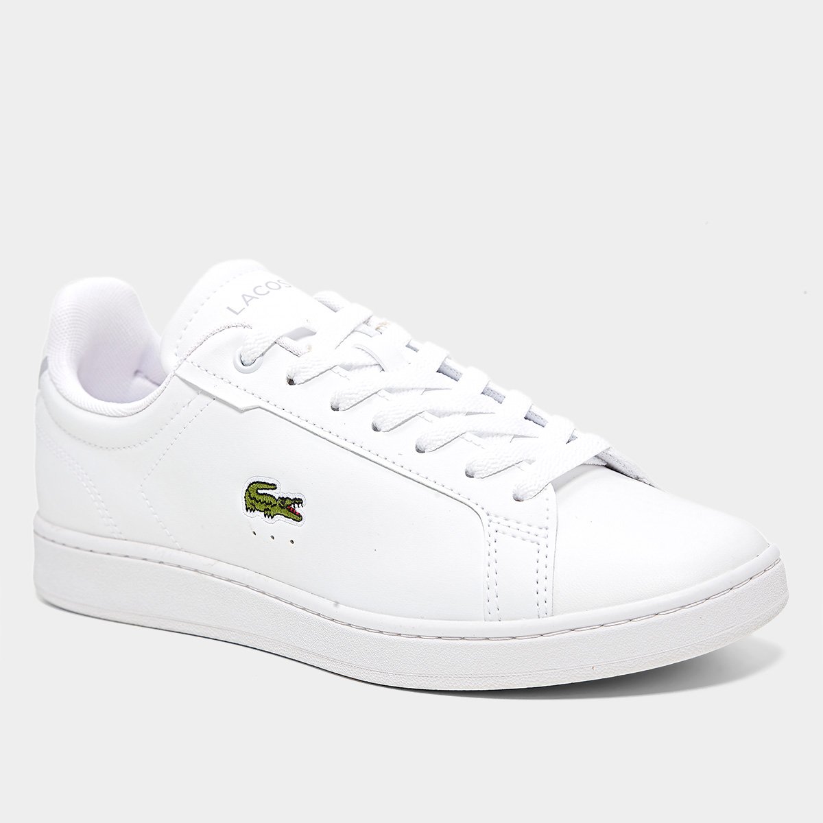 Miniatura Tênis Lacoste Carnaby Pro Feminino Branco - 34