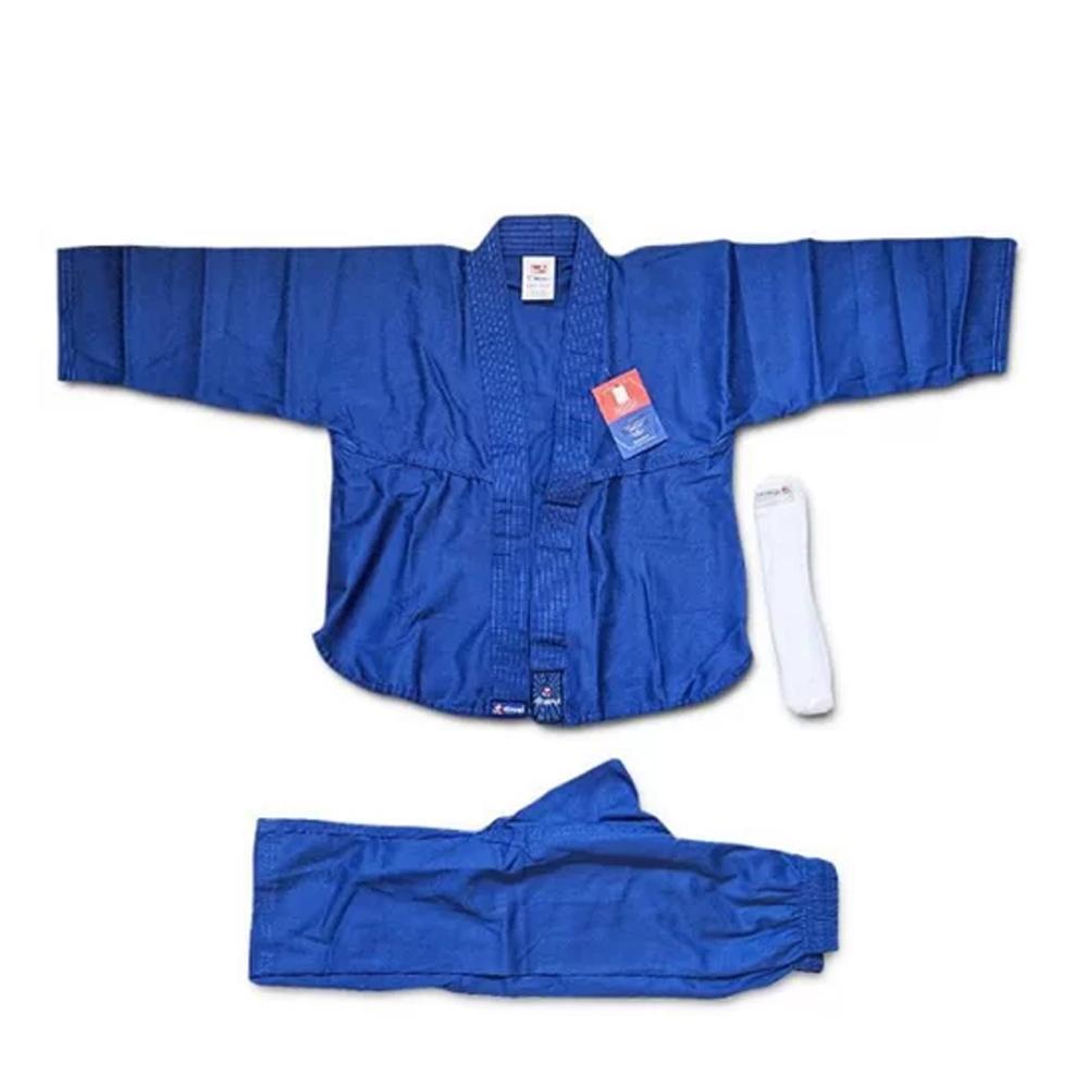 Miniatura Kimono Torah Combat Kids - Judo / Jiu Jitsu - Preto M2
