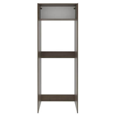 Porta Geladeira Madesa Lux 1 Porta Basculante Rustic Cor:Rustic