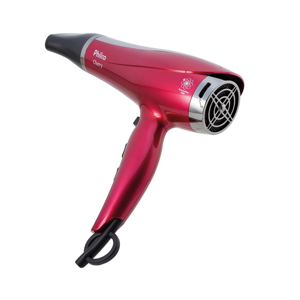 Miniatura Secador de Cabelo Philco Cherry Vermelho - 2100W