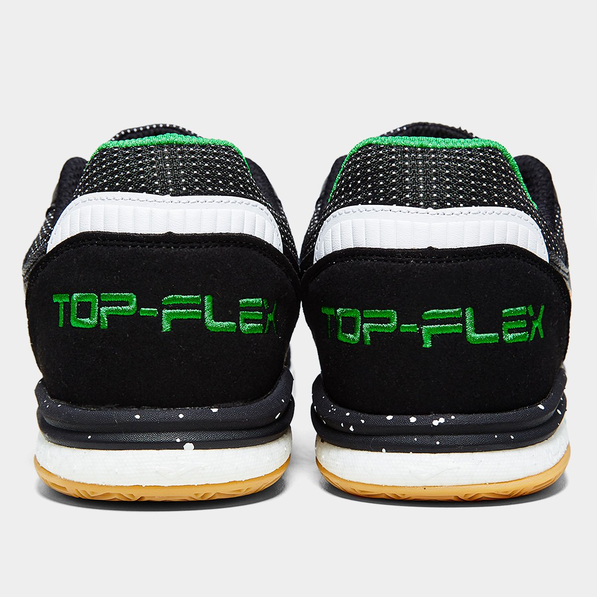 Miniatura Chuteira Futsal Joma Top Flex Rebound Unissex Preto+verde - 42