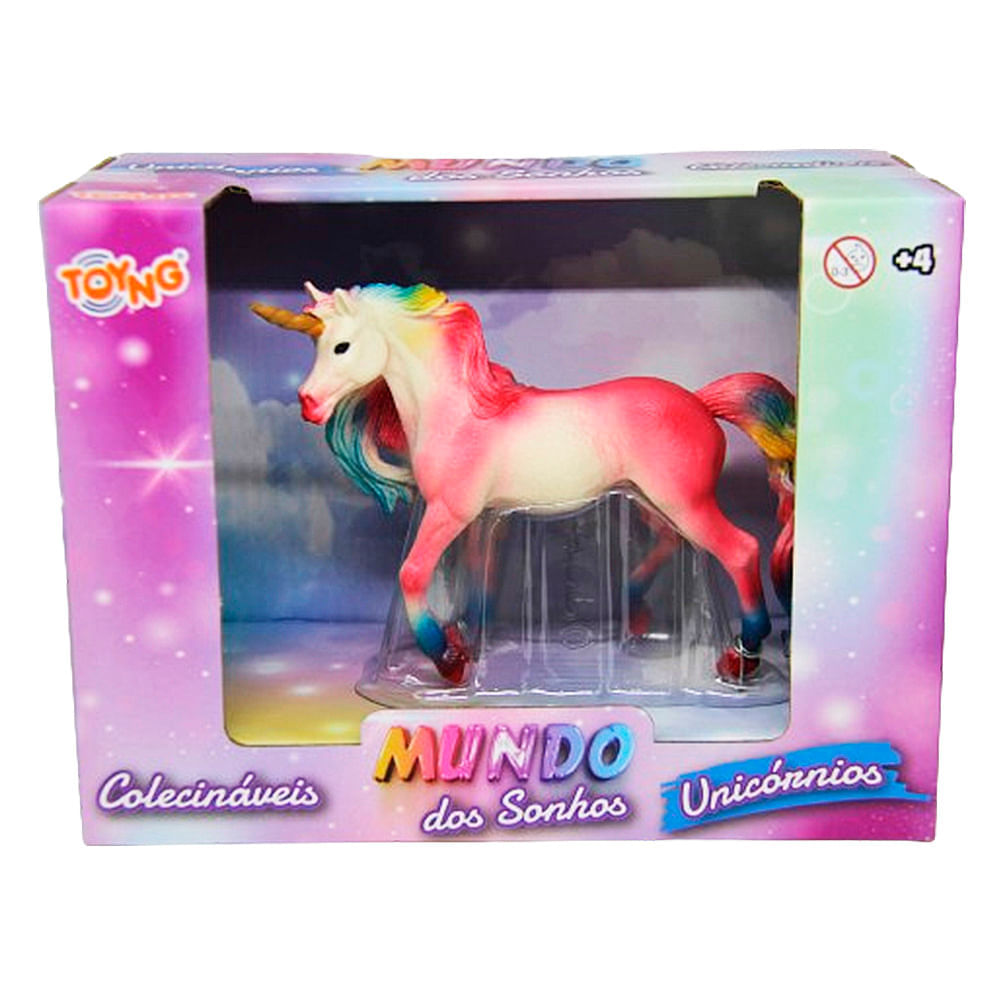 Miniatura Unicórnio de brinquedo - Mundo dos Sonhos Toyng