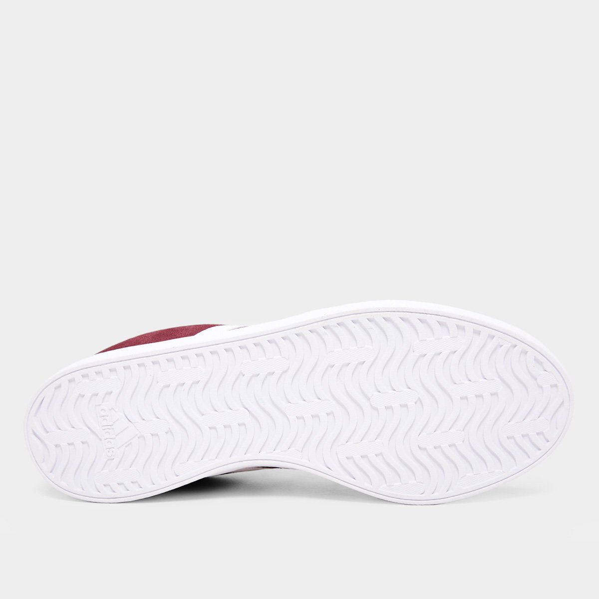 Miniatura Tênis Adidas Vl Court 3.0 Masculino Vermelho+Branco - 38