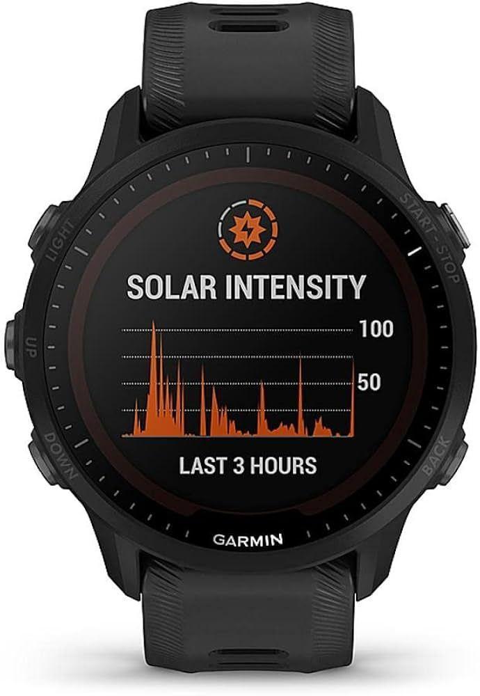Relógio Garmin Forerunner 955 Solar 010-02638-60 Preto Br