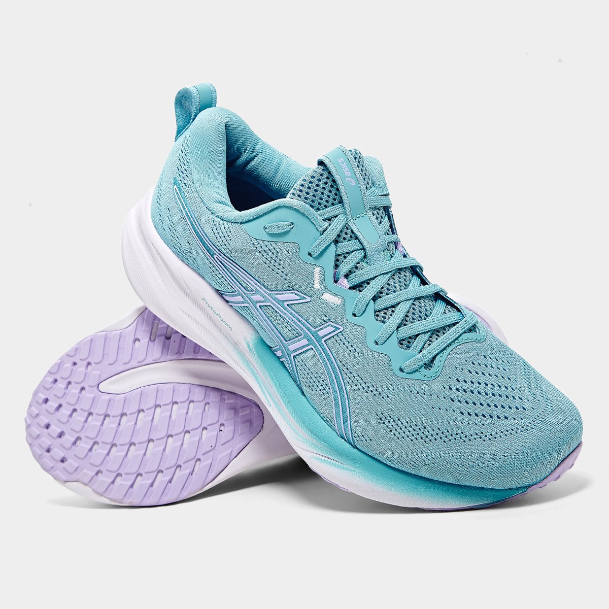 Miniatura Tênis Asics Gel-Pulse 16 SE Feminino Azul+Lilás - 34