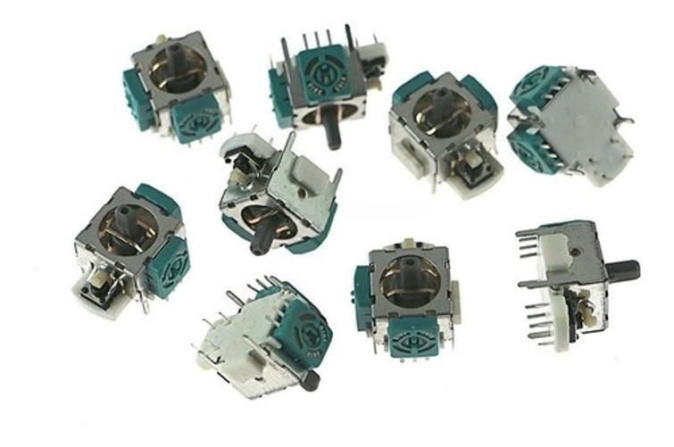Miniatura 2 Botões Analógicos 3D Direcional Alps Controle Xbox 360