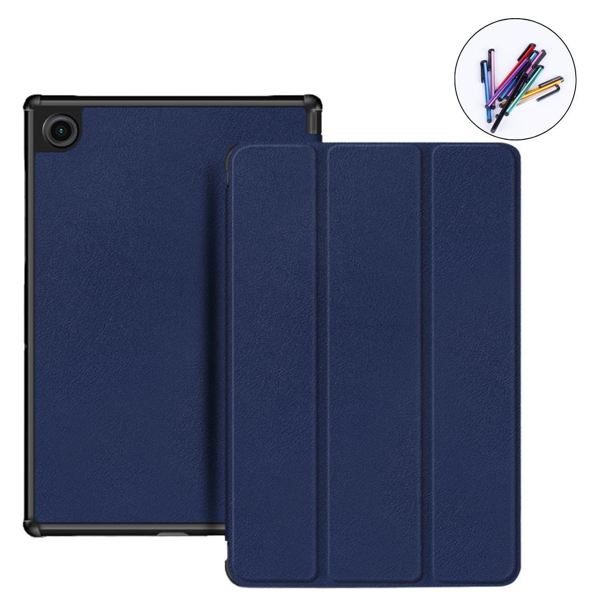 Capinha Couro Sintético Para Galaxy Tab A8 10.5 2022+ Caneta