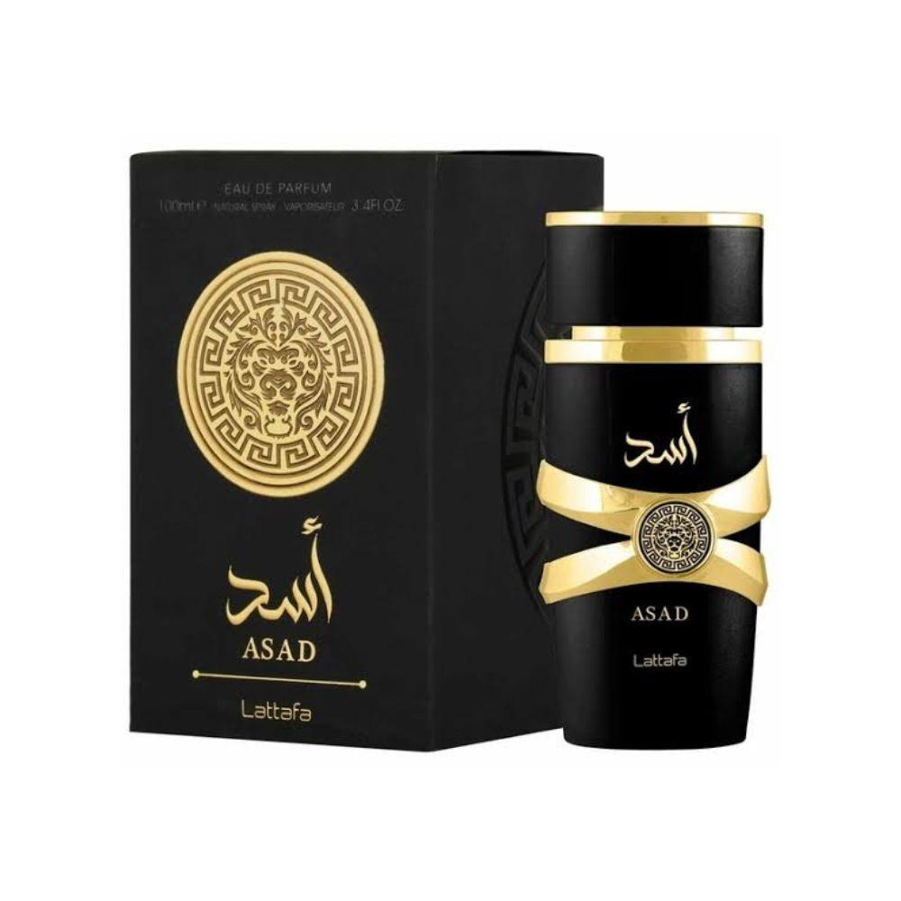 Miniatura Perfume Asad Lattafa 100ml Eau De Parfum Original