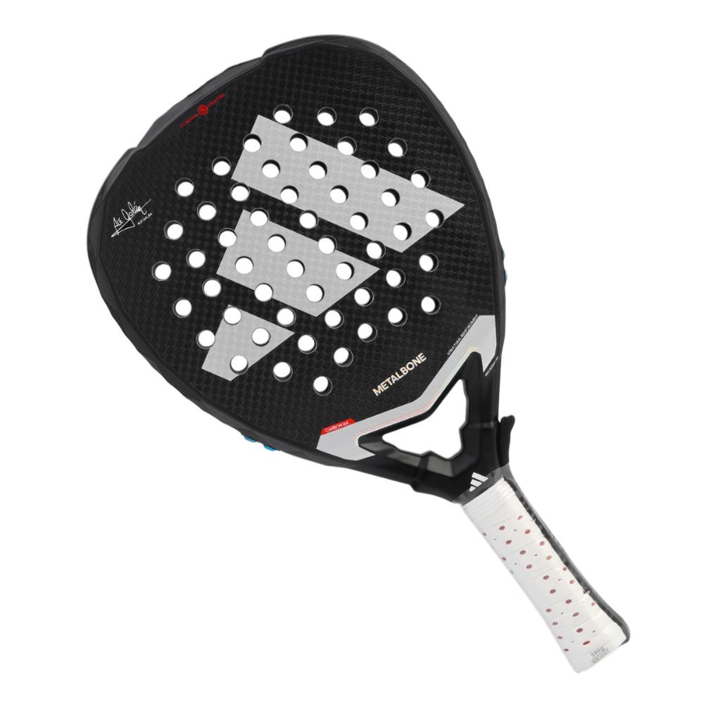 Miniatura Raquete De Padel Adidas Metalbone 3.4 Preta Prata e Vermelho