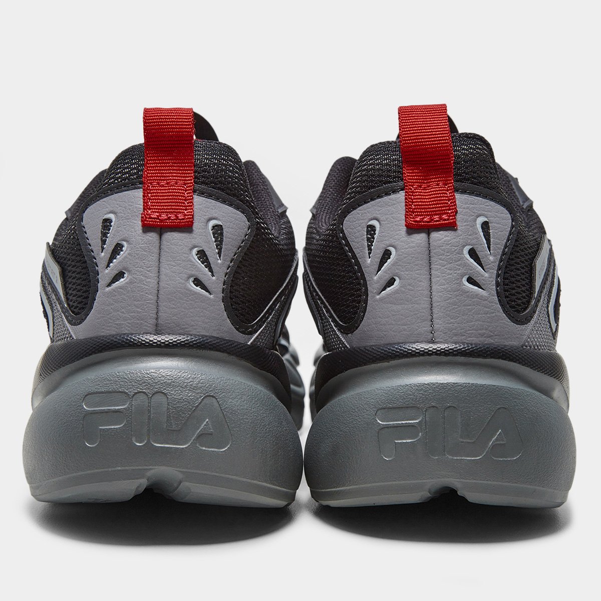 Miniatura Tênis Fila Street Fit 2 Masculino Preto+Cinza - 39
