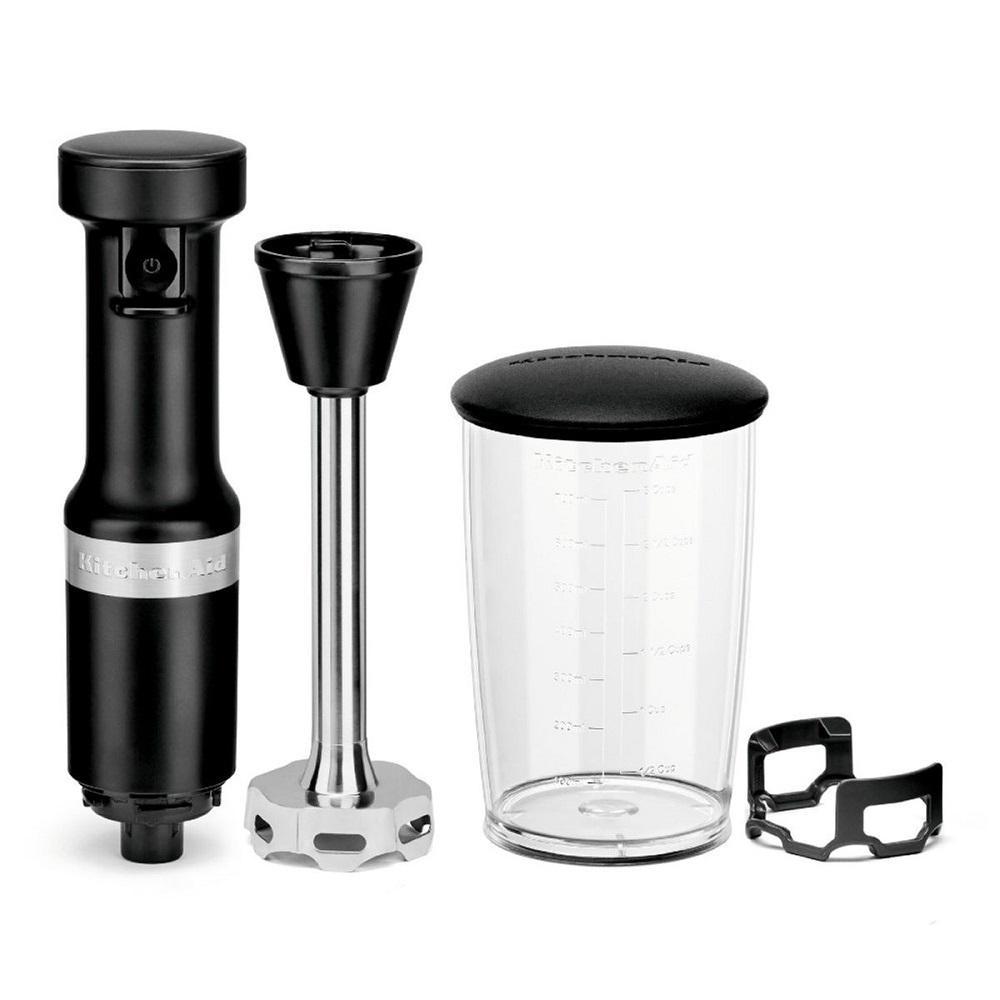 Miniatura Mixer De Mão Kitchenaid Velocidade Variável Black Matte 127V