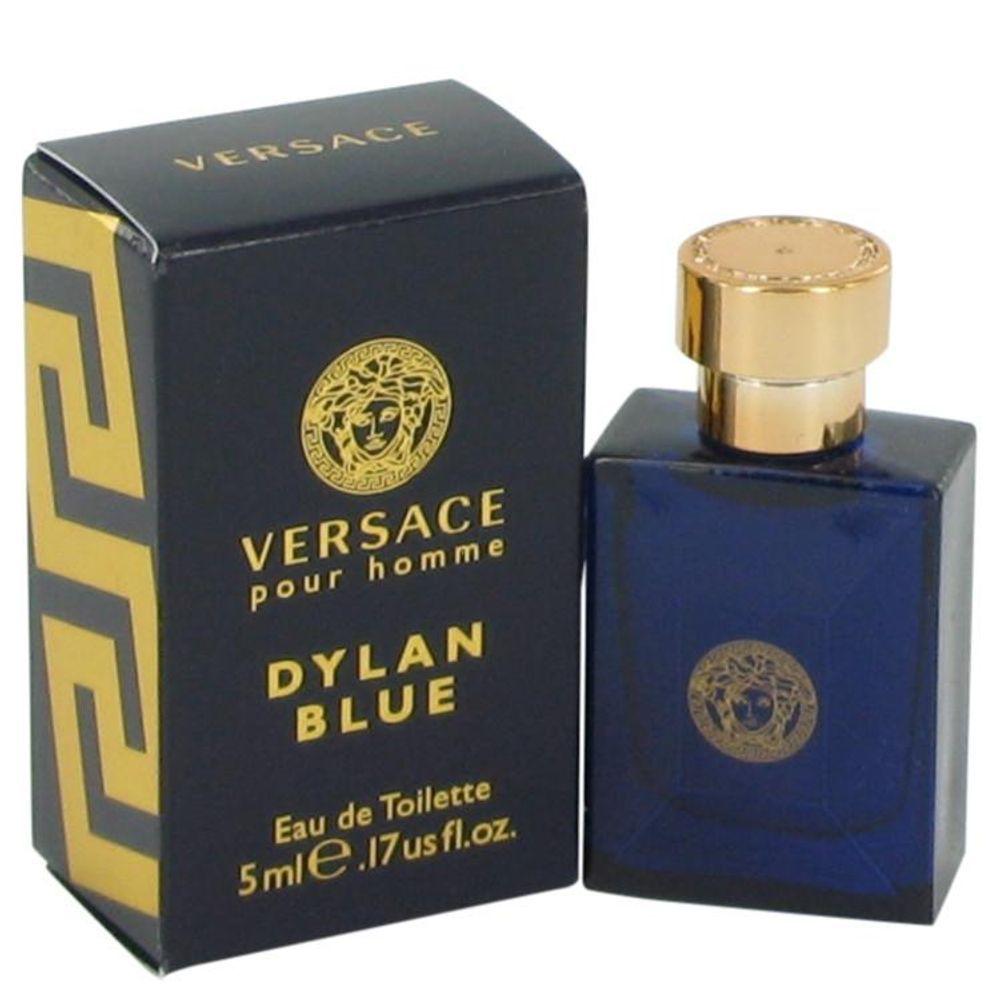 Miniatura Perfume Masculino Pour Homme Dylan Blue Versace 5 Ml Mini Edt