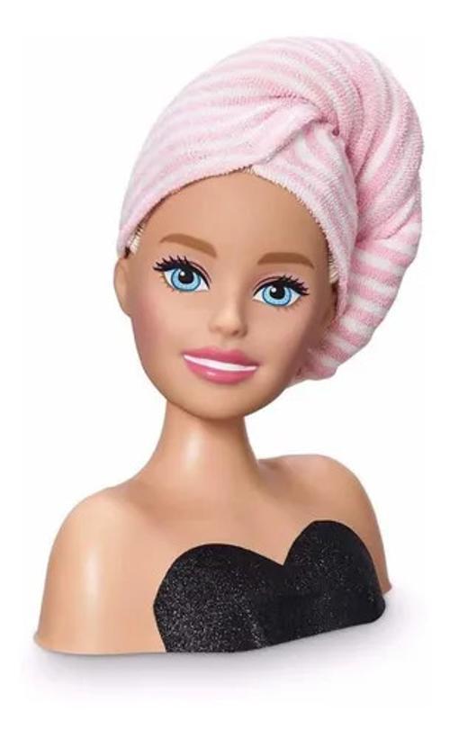 Miniatura Barbie Cabeleireira Salão De Beleza Styling Head Acessórios