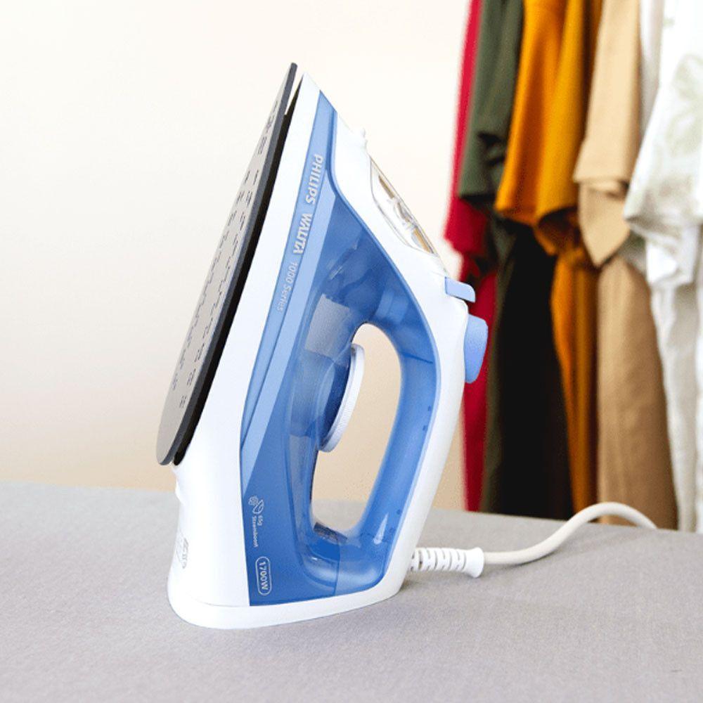 Miniatura Ferro Philips/walita A Vapor Antiaderente 1700w DST1050/20 Azul 220v