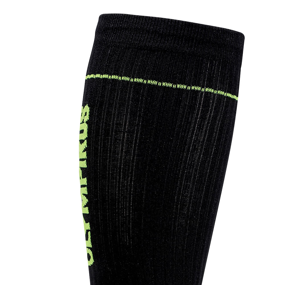 Miniatura Meia Compressão 3/4 Olympikus Feminina Preto - 33-38