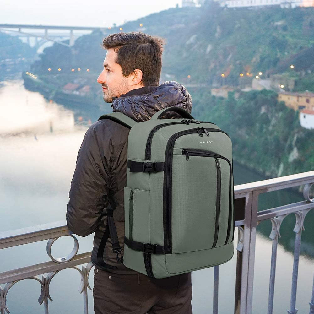 BANGE 1916 Mochila 40 litros Multifuncional Cinza