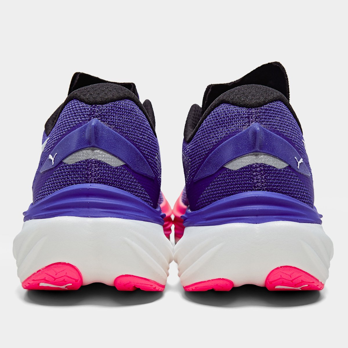 Miniatura Tênis Puma Deviate Nitro 3 Feminino Azul+Rosa - 39