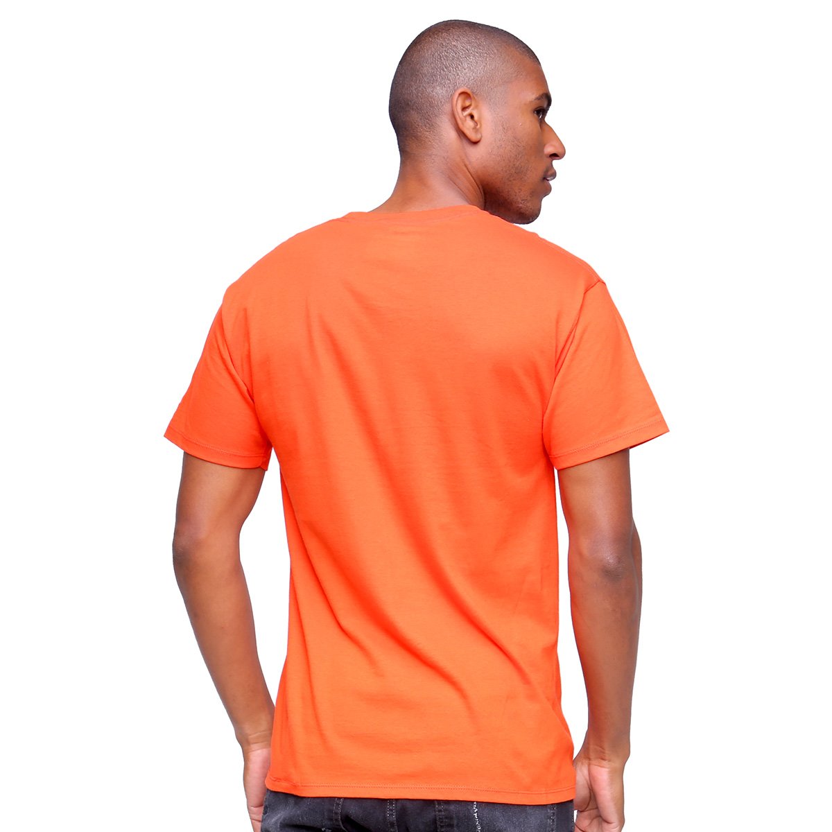 Miniatura Camiseta Champion Logo Classic Jersey Laranja - P