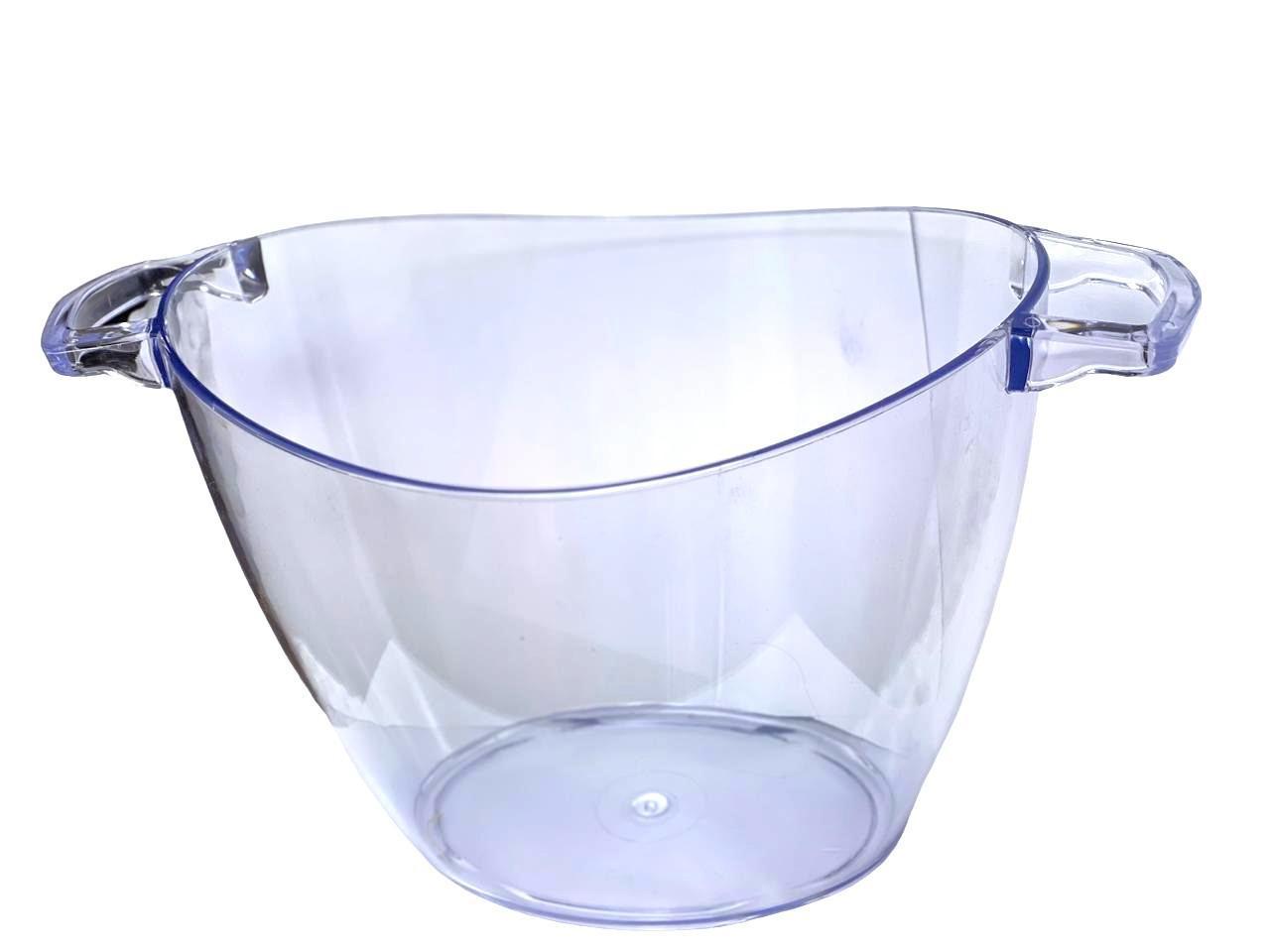 Miniatura Champanheira Acrílico 5L Transparente - 05 Baldes Gelo