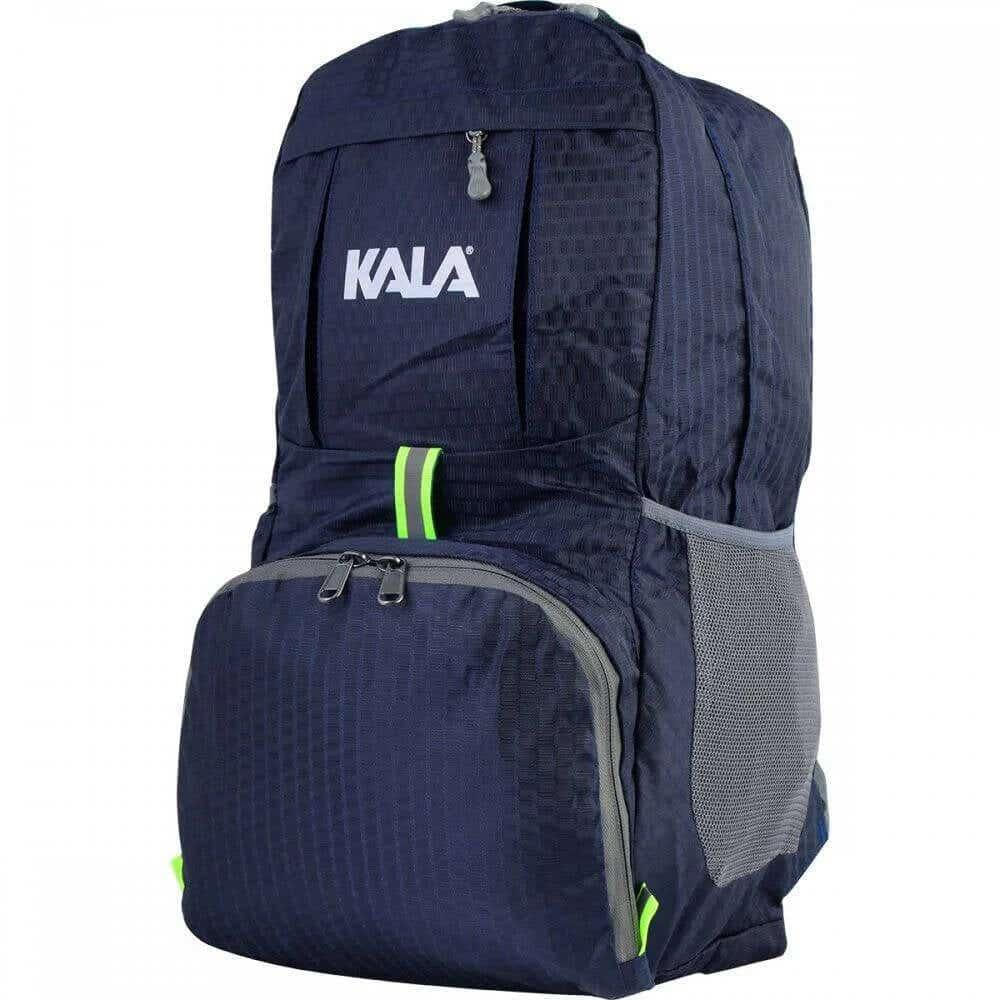 Miniatura Mochila Ultra Compacta 30 Litros em Poliéster Azul KALA