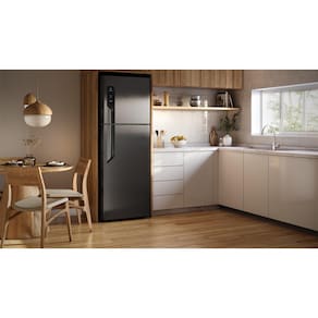 Geladeira Electrolux Frost Free TF71B Duplex Efficient com AutoSense Black Inox Look - 480 litros 110V