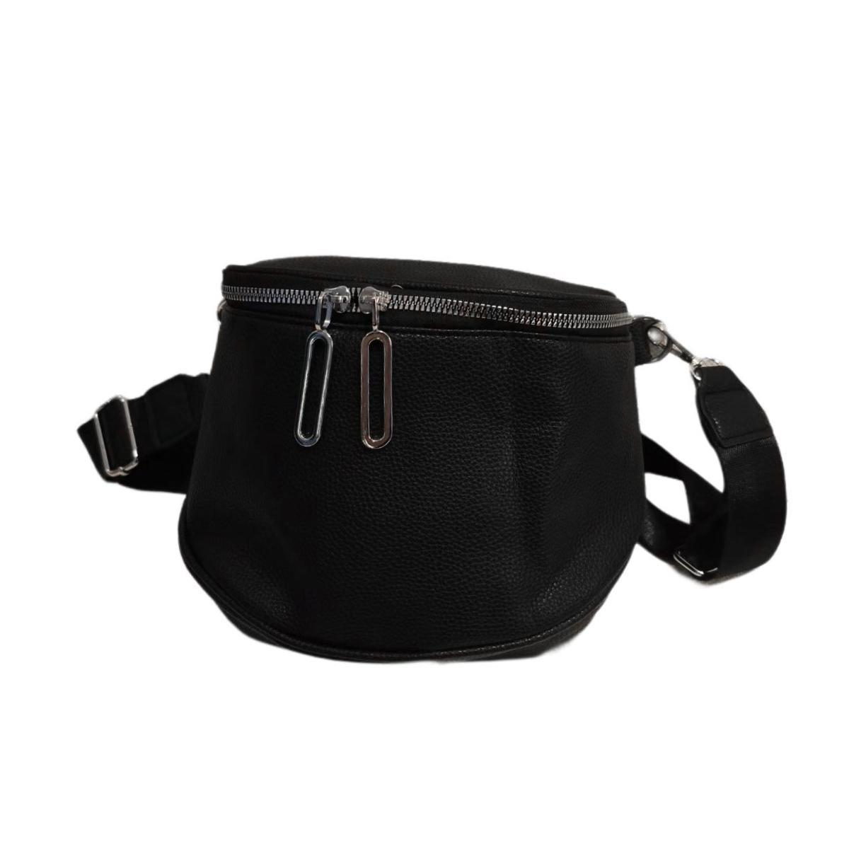 Bolsa Transversal Pochete Casual Alça Ajustável Lisa