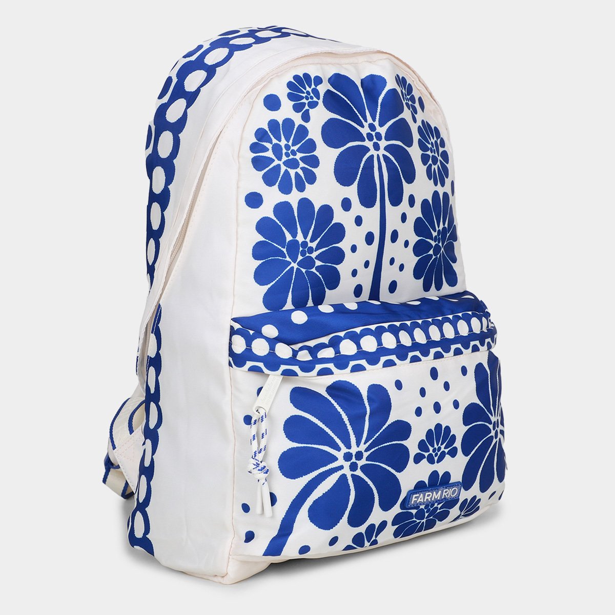 Miniatura Mochila Farm Xodó Azul+Branco