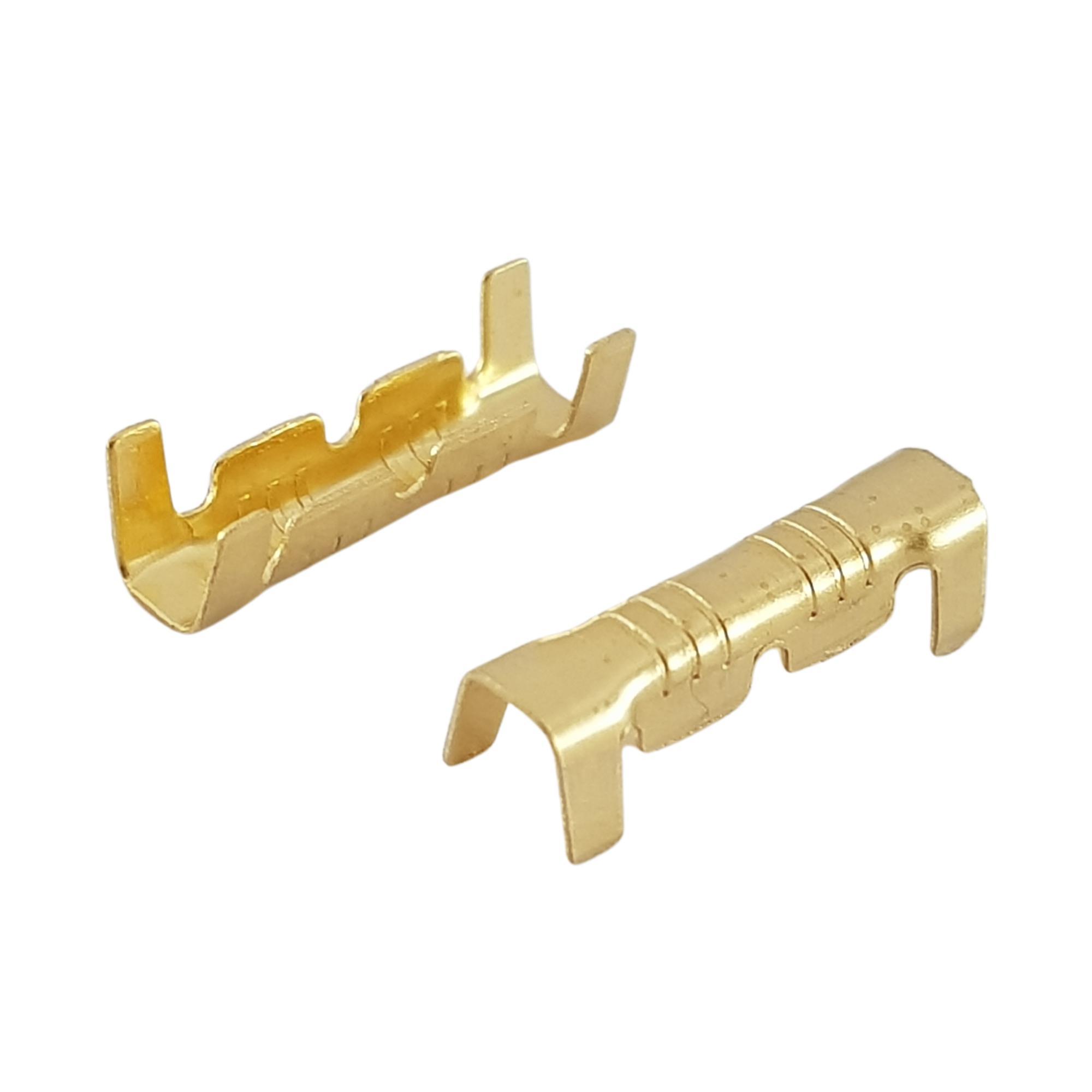 50 Terminal Automotivo Luva Emenda Fio 0,3-1,5 + 50 Retrátil