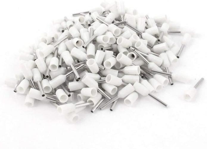 Miniatura 500Un Terminal Tubular Ilhós Conector 0,75Mm Pré Isolado