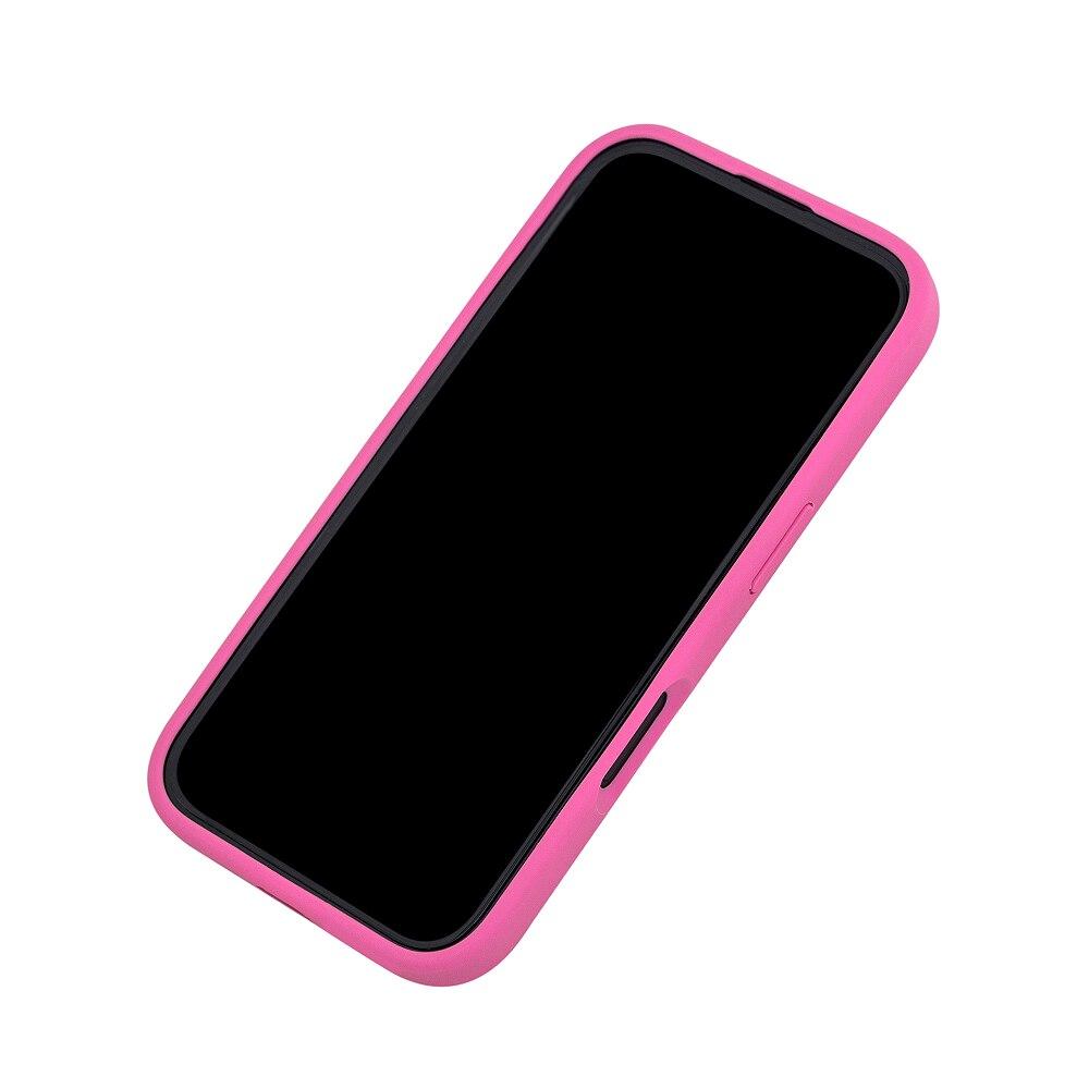 Capa iPhone 16, Originais iPlace, Silicone Essential, Pink