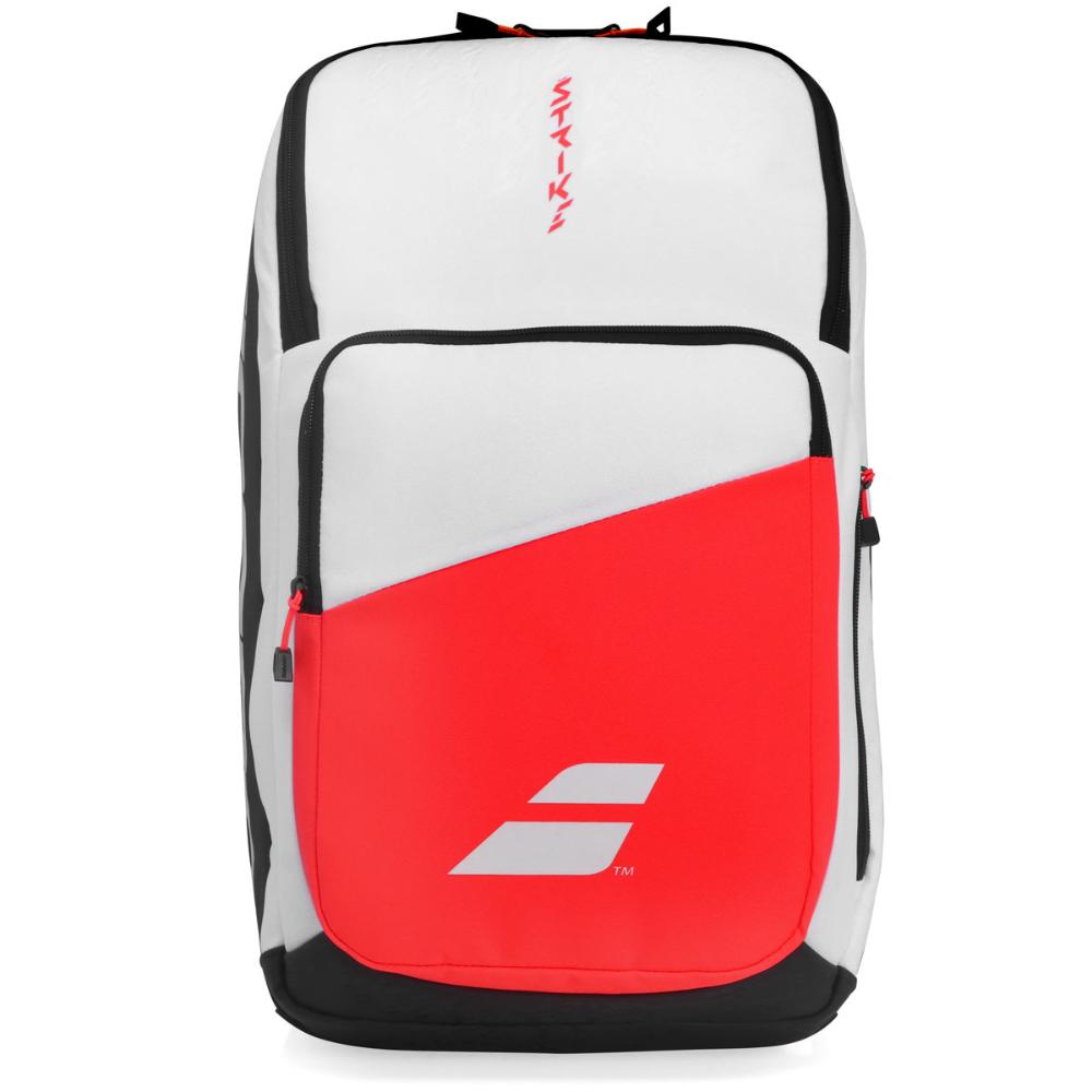 Miniatura Mochila Babolat Pure Strike Branco e Vermelha