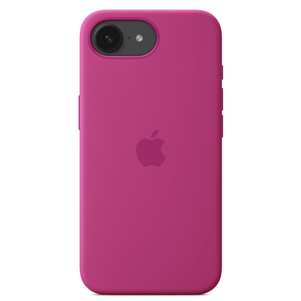 Miniatura Capa para iPhone 16e de Silicone Fúcsia - Apple - MD3W4ZM/A