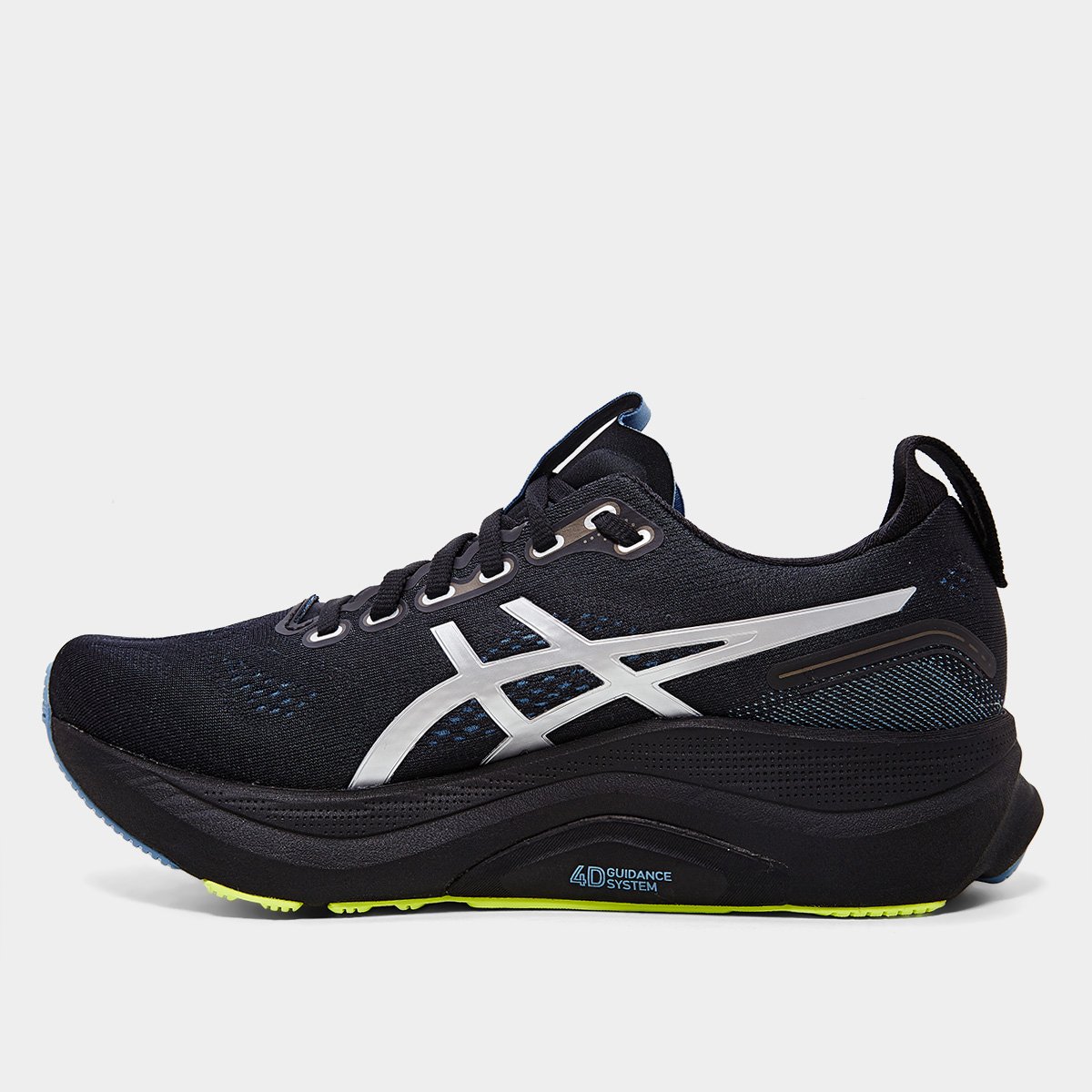 Miniatura Tênis Asics Gel Kayano 32 Luxe Feminino Preto+Amarelo - 34