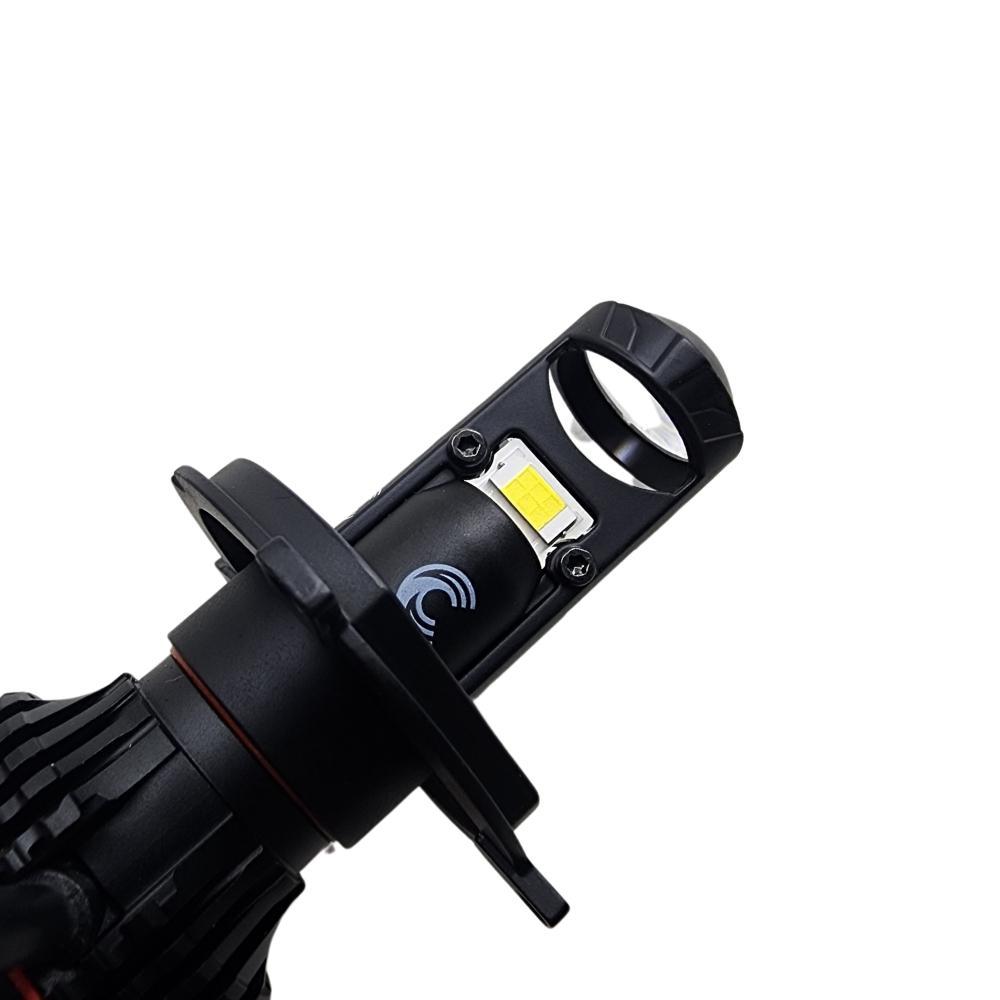 Miniatura Lampada De Led Projetor H4 Led Zoom Cinoy 6000K