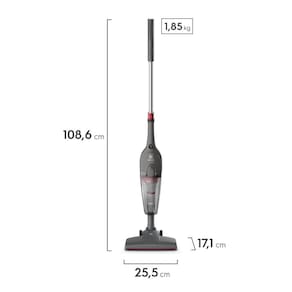 Aspirador de Pó Vertical 2 em 1 Electrolux STK15 com Fio Urban 1450W Cinza 110V