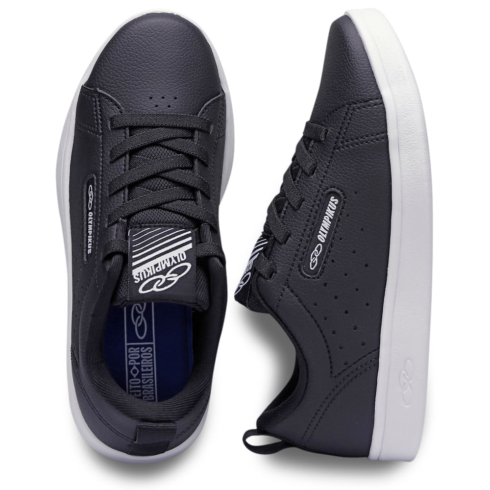 Miniatura Tênis Olympikus Only 2 Infantil Preto - 28