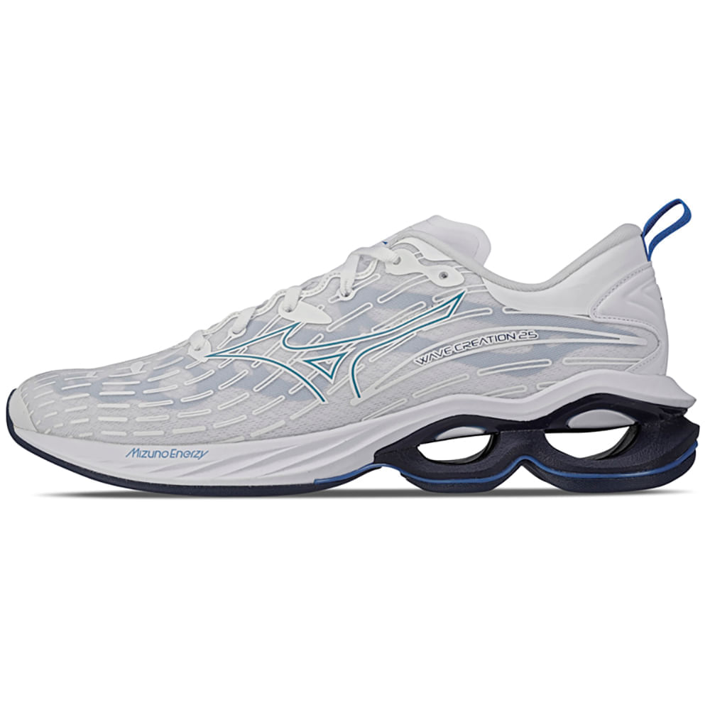 Miniatura Tênis Masculino Mizuno Wave Creation 25 SE Branco - 39
