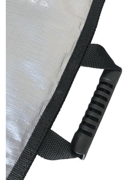 Miniatura Prancha De Skimboard Profissional 1,32 Tie Dye + Capa