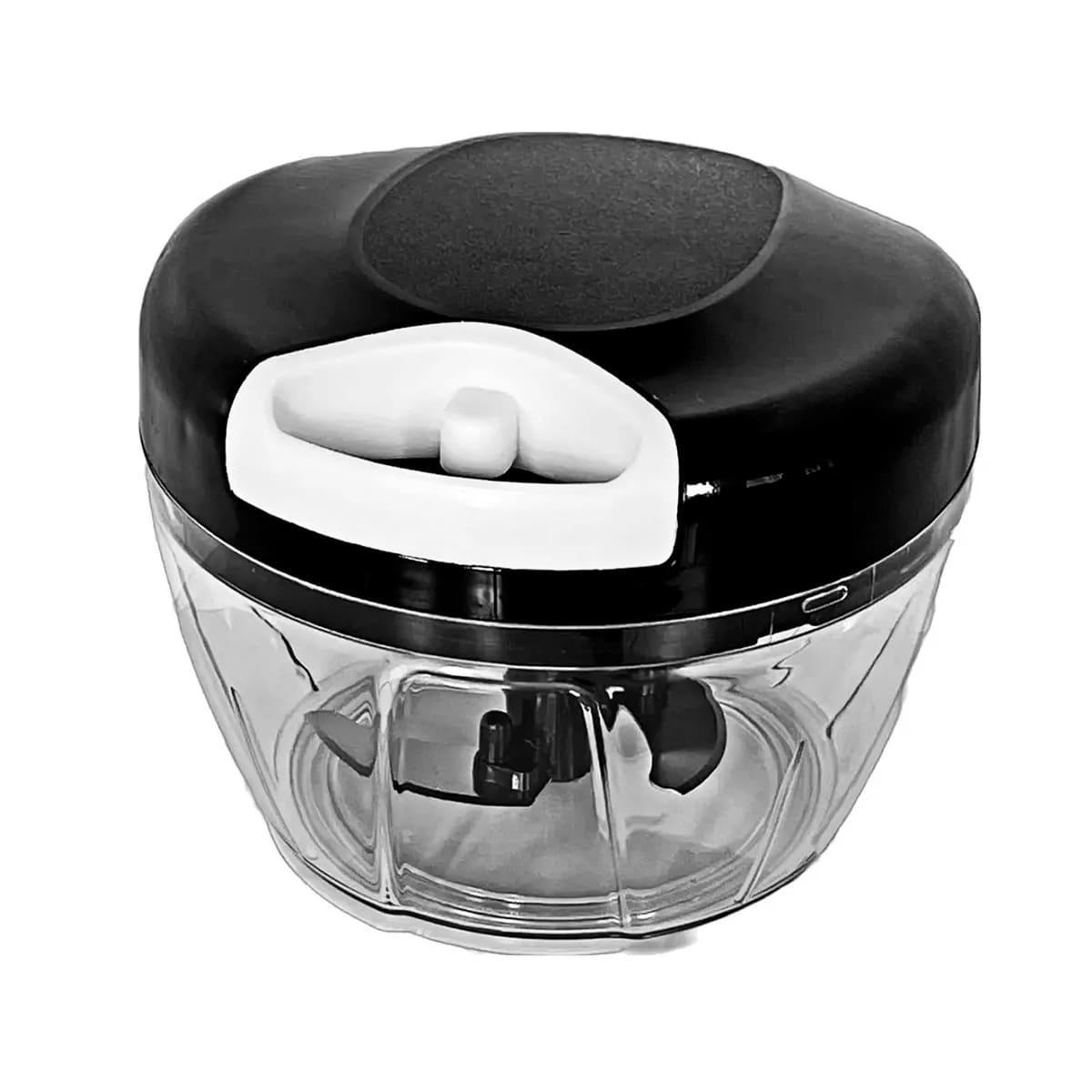 Miniatura Triturador Mini Processador De Alimentos 500 Ml 3 Lâminas